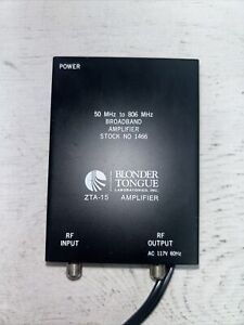 Blonder Tongue – ZTA-15 – Broadband VHF/FM/UHF Distribution Amplifier