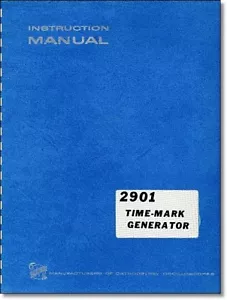 Tektronix 2901 Instruction Manual: w/11"X17" Foldouts & Protective Covers - Picture 1 of 1