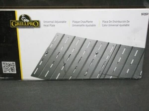 GrillPro Universal Heat Plate 8" x 13" Porcelain-Coated Aluminized Steel - Picture 1 of 4