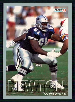 1993 Fleer - Nate Newton #30 - Image 1 of 2