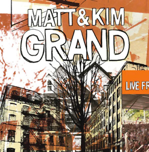 Matt and Kim - Grand [Yellow & Orange Vinyl] NEW Sealed Vinyl LP Album