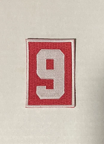 Gordie Howe Memorial Patch Detroit Red Wings #9 Home Jersey 16-17 NHL Mr Hockey Cover