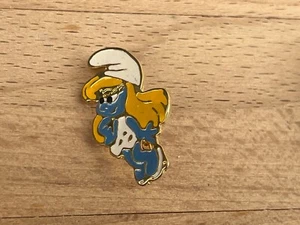 PINS PIN BROCHE BD SCHTRMOUPF SMURF - Picture 1 of 1