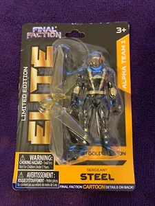 NEU ~ FINAL FACTION LIMITED EDITION ELITE "SERGEANT STEEL" GOLD EDITION KOSTENLOSER VERSAND - Bild 1 von 4