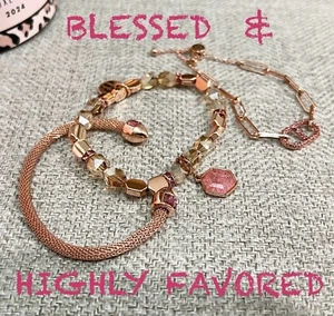 Ring Bomb Party, RBP7209 PINK, Blessed and Highly Favored - Picture 1 of 6