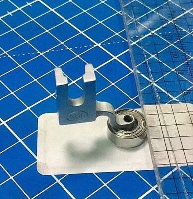 Ruler Foot 1/4"  Industrial Shank with Ball Bearing 1/2" O.D. - Image 1 of 3