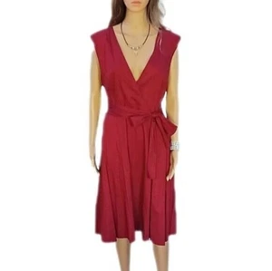 ¡¡NUEVO!! Mujer Rachel Roy 10 o 12 Bolsillo Envolvente Vestido Hasta la Rodilla - Imagen 1 de 10