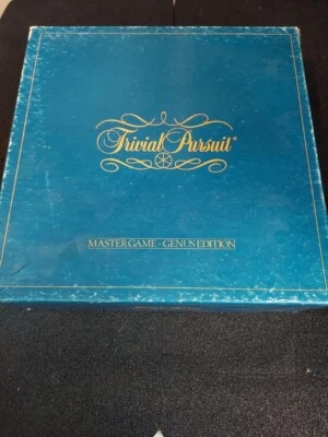 Vintage 1981 Original Trivial Pursuit Master Game Genus Edition no. 7 - Image 1 of 4