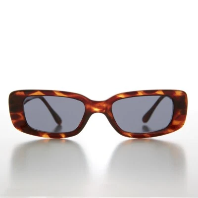 Tortoise Rectangle Beatnik 90s Sunglass - Java - Imagem 1 de 3