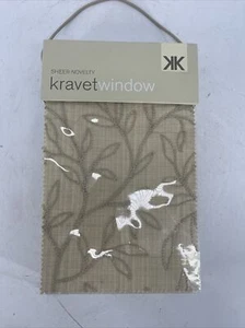 KRAVET Window Sheer Novelty Sample Book #1516 - Picture 1 of 13