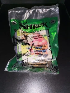 Burger King Toy Shrek #5 Pacchetto Originale Sigillato 2001 Portachiavi Specchio Dreamworks - Foto 1 di 8
