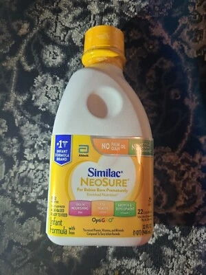 Fórmula Similac Neosure Infantil 32 OZ Infantil Premie Listo para Usar Foto 1 de 3