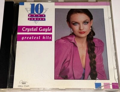 Crystal Gayle Greatest Hits Country Music Album Cd 4G55 Foto 1 de 4