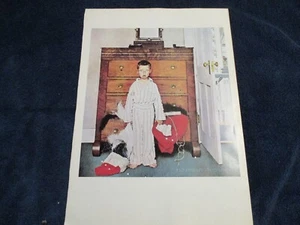 Norman Rockwell Print Discovering Santa - Picture 1 of 1