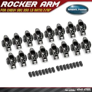 Juego de brazo basculante 4340 negro cromoly para Chevy SBC 350 relación 1,5 7/16" - Imagen 1 de 10
