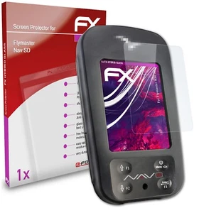 atFoliX Película Vidrio para Flymaster Nav SD 9H Armadura protectora - Imagen 1 de 5