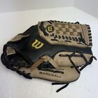 Wilson A2452 Baseball Glove Tan And Black Rht Genuine Leather