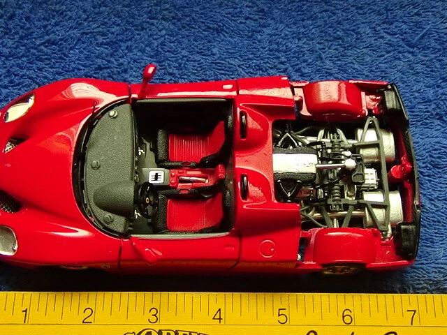Burango * Italian Made die cast  Red 1987 F-50 Ferrari parts car - Image 1 of 4