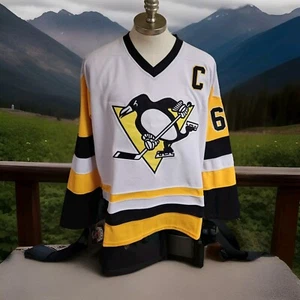NWT JAROMIR JAGR PITTSBURGH PENGUINS CCM VINTAGE ROAD NHL HOCKEY JERSEY SIZE 52 - Picture 1 of 9