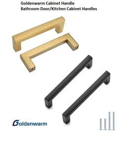 Goldenwarm Cabinet Handle Bathroom Door/Kitchen Cabinet Handles - Picture 1 of 22