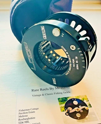 Rare Loop HiTec Grayling LHW Fly Reel with Case - Image 1 of 4