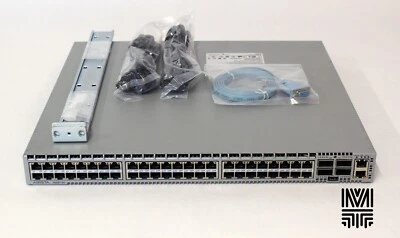 Arista DCS-7050T-64-R 48x 10GB Copper 4x 40GB QSFP+ Back-to-Front Airflow Switch - Image 1 of 4