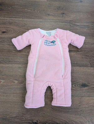 Pijama Baby Merlin’s Magic grande 6-9 meses (18-21 libras) | Rosa Foto 1 de 4