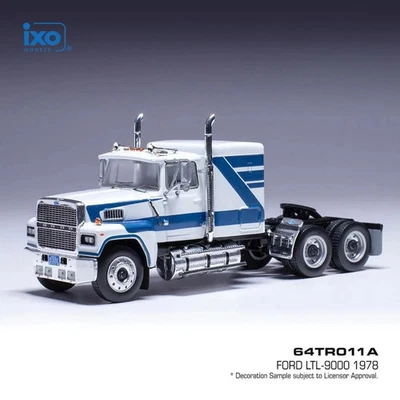 IXO 1978 Ford LTL-9000 White Tractor Truck  1/64 - Image 1 of 3