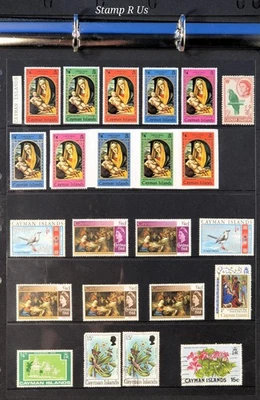 CAYMAN ISLANDS - Great Britain - Multiple Stamp Sets - Mint/Used - 1970s - Image 1 of 4