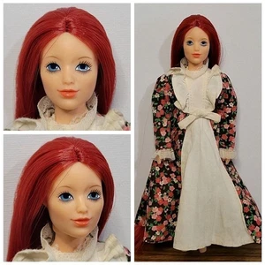 The Country Girl Jody Custom Doll 1975 Ideal Reroot Long Red Hair Beautiful - Picture 1 of 16