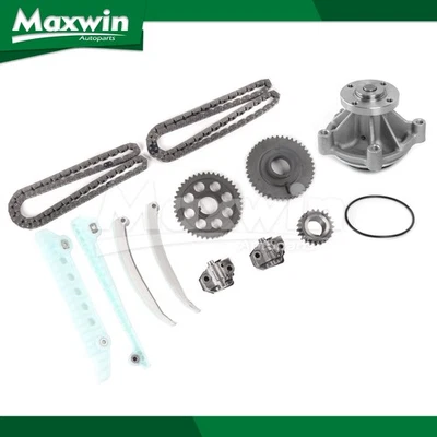 Timing Chain Kit Water Pump Fit 02-10 Ford Crown Victoria Lincoln Town Car 4.6L - Image 1 of 4
