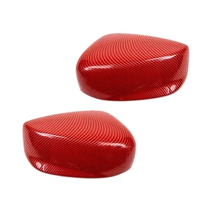 Carbon Fiber Rear Style Mirror Cover Replace fit for Hondaord 2013-2017 Ht - Picture 1 of 5