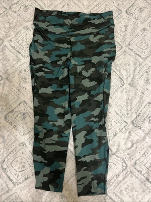 Lululemon Base Pace Leggings Womenss 16  High Rise LW5DROS Camouflage - Image 1 of 4