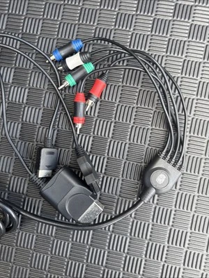 AV Composite Component AV Cable For PS3 PS2 Xbox 360 Nintendo Wii Universal  - Image 1 of 4
