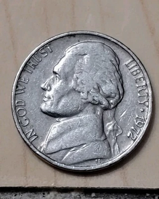 1972 No Mintmark Error 5c Jefferson Nickel With Letter Doubling - Image 1 of 4