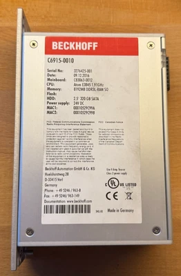 Beckhoff C6915-0010 ohne HDD - Bild 1 von 2