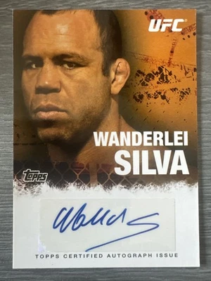 Wanderlei Silva 2010 Round 4 Auto UFC - 1072 - Image 1 of 2