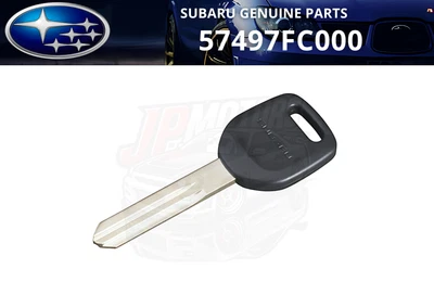 SUBARU Genuine FORESTER IMPREZA OUTBACK 57497FC000 Blank Key Plate 1pc New OEM - Image 1 of 4