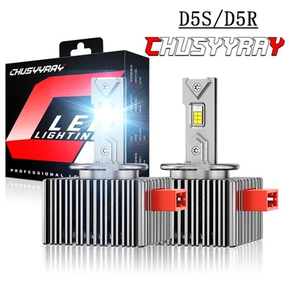 D5S LED Headlight Bulbs High-Low for chevy Silverado 1500 2016-2018 Replace HID - Image 1 of 4