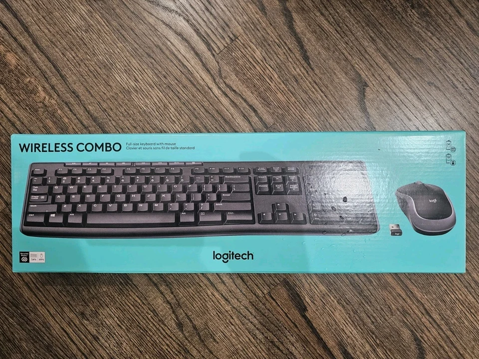 Logitech Wireless Keyboard and Mouse Combo (920-008971) - Image 1 of 1