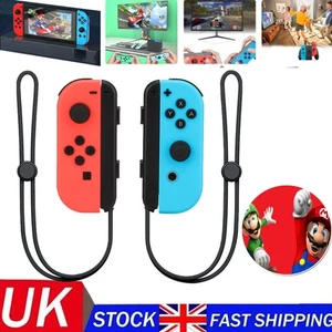 For Nintendo Switch Joy Con Controller Left & Right Wireless Pair Gamepad Joypad - Picture 1 of 16