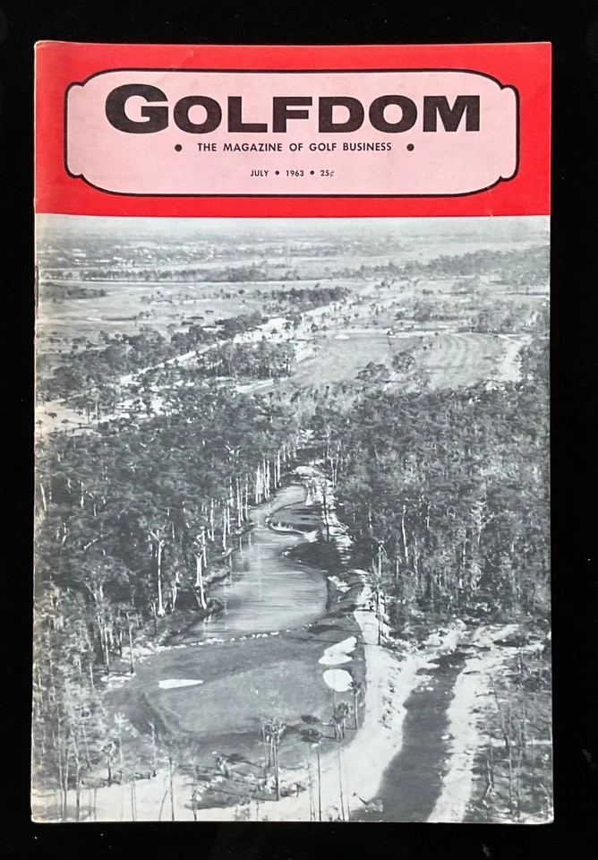 July 1963 Golfdom Golf Magazine Big Cypress Golf & Country Club  NO LABEL - Image 1 of 1