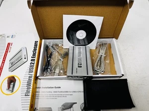 Macally PHR-250CC Firewire USB 2.0 External Enclosure for 2.5" HDD - Open Box - Picture 1 of 5