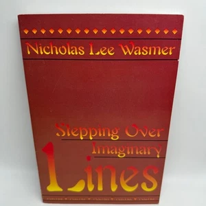 Schritt über imaginäre Linien von Nicholas Lee Wasmer illustrierte Poesie 1996 Vintage - Bild 1 von 10