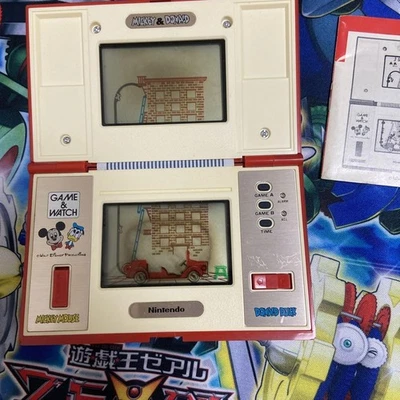 Game Watch MICKEY & DONALD Multi écran testé 1982 Nintendo utilisé du Japon - Photo 1/4