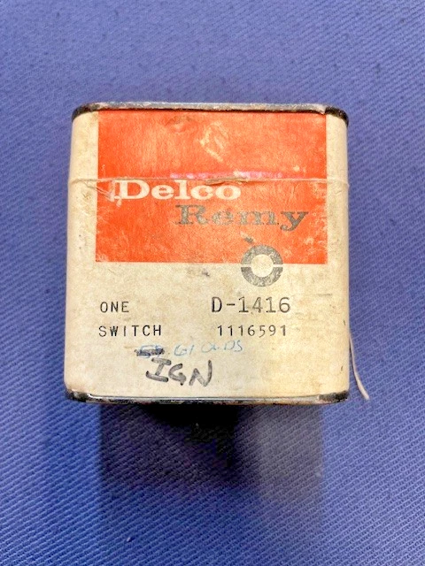 Oldsmobile 88 Super 98 Series 1959 1961 nuevo interruptor de encendido Delco Remy #1116591 Foto 1 de 4