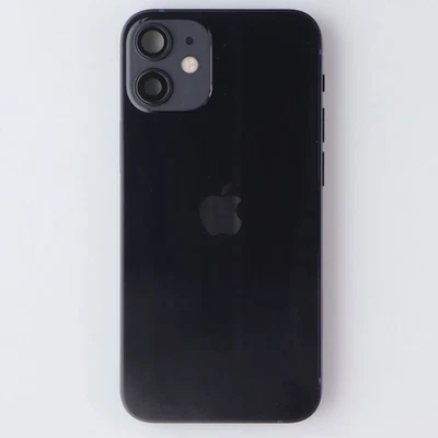 Pieza de reparación - Vidrio y carcasa trasera OEM para iPhone 12 Mini - Negro Foto 1 de 2