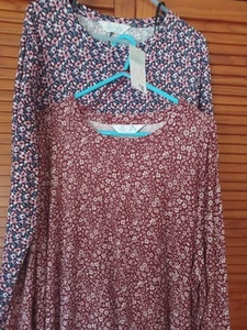 Ladies Primark Short Dresses / Long Tops XL & L - Picture 1 of 5
