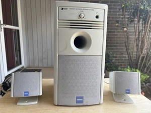 Yamaha YST-MS28 25 Watt Multimedia System Subwoofer With Speakers 2.1 TESTED - Photo 1/10