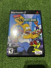 The Simpsons: Hit & Run PS2 PlayStation 2 CIB Complete Black Label Tested Works